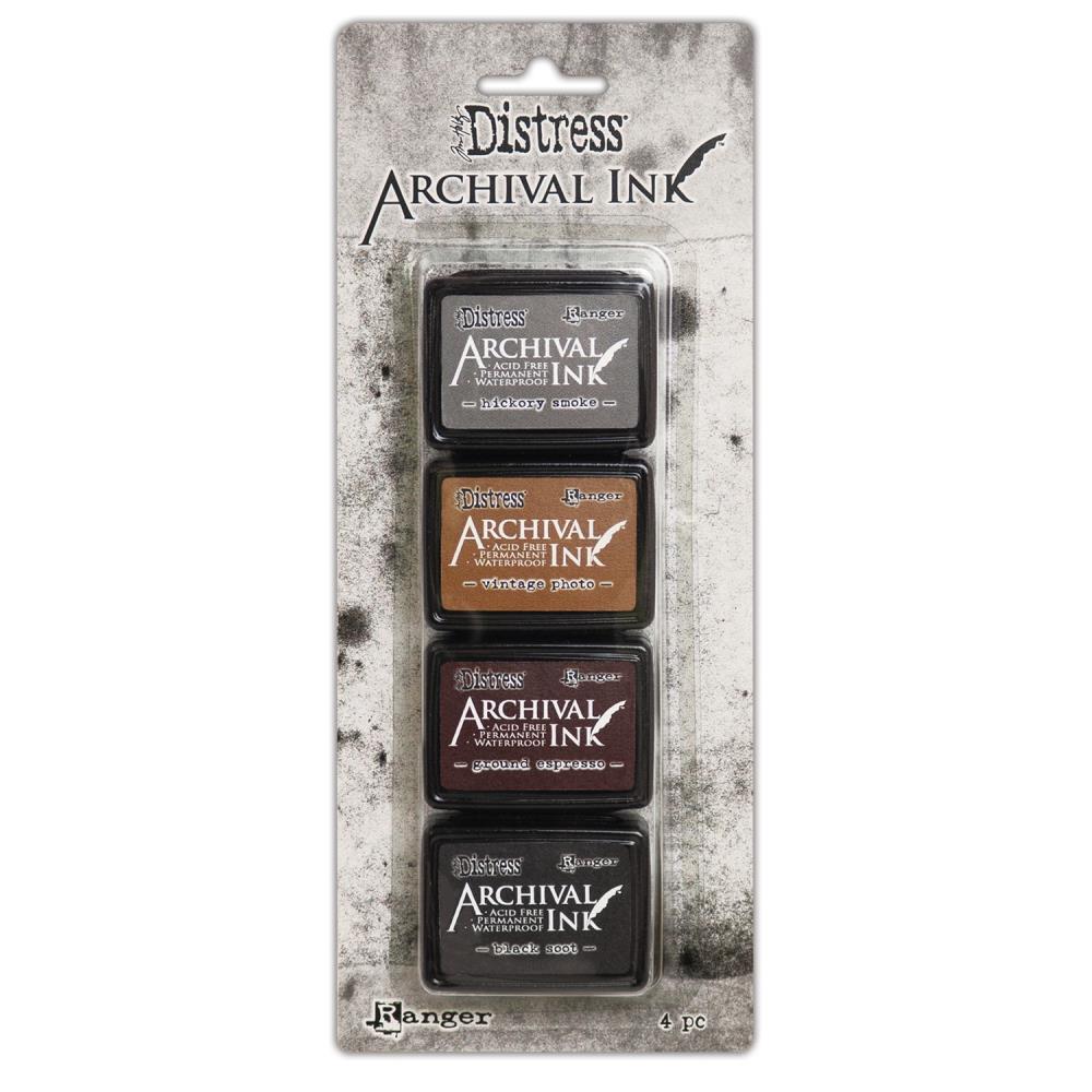 Ranger - Tim Holtz - Distress Archival Mini Ink Kit #3