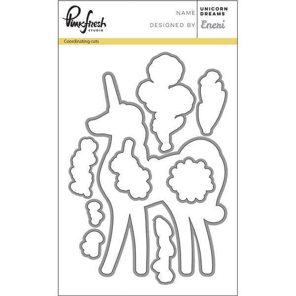 Pinkfresh Studio - Unicorn Dreams die set