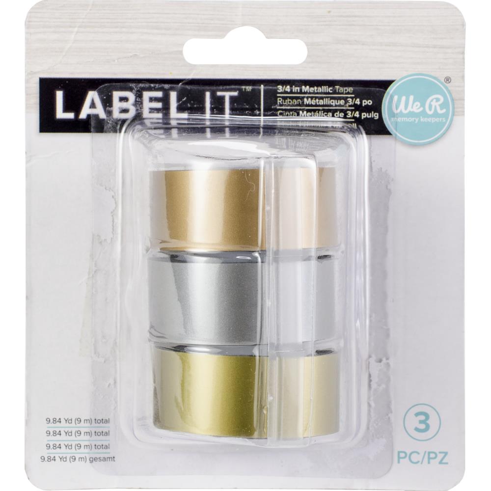 We R Memory Keepers - Label It - Metallic 3/4 Tape