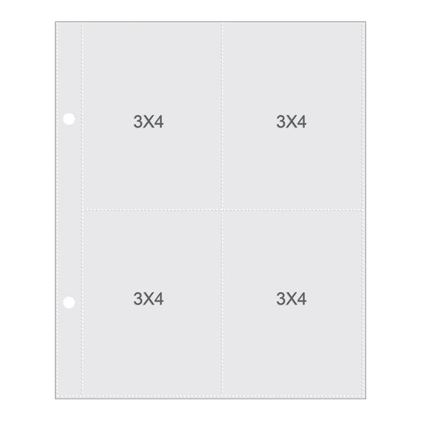 Simple Stories - 6 x 8 Sn@p Pocket Pages - 3 x 4 Pockets