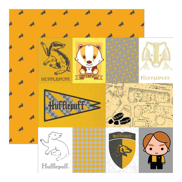 Paper House - Harry Potter - Hufflepuff