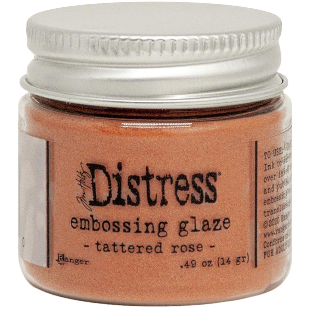 Ranger - Tim Holtz - Distress Embossing Glaze - Tattered Rose