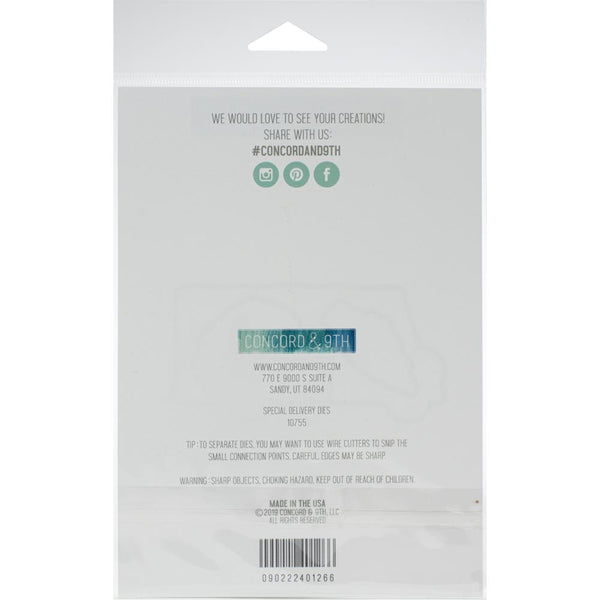 Concord & 9th - Special Delivery die set