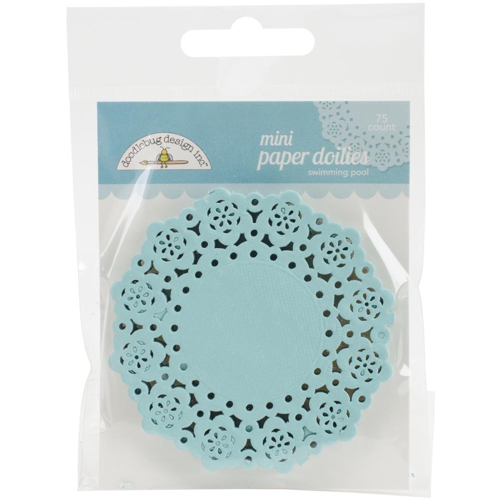 Doodlebug Design - Mini Paper Doilies - Swimming Pool