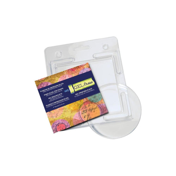 Gel Press - 4" Round - Gel Printing Plate