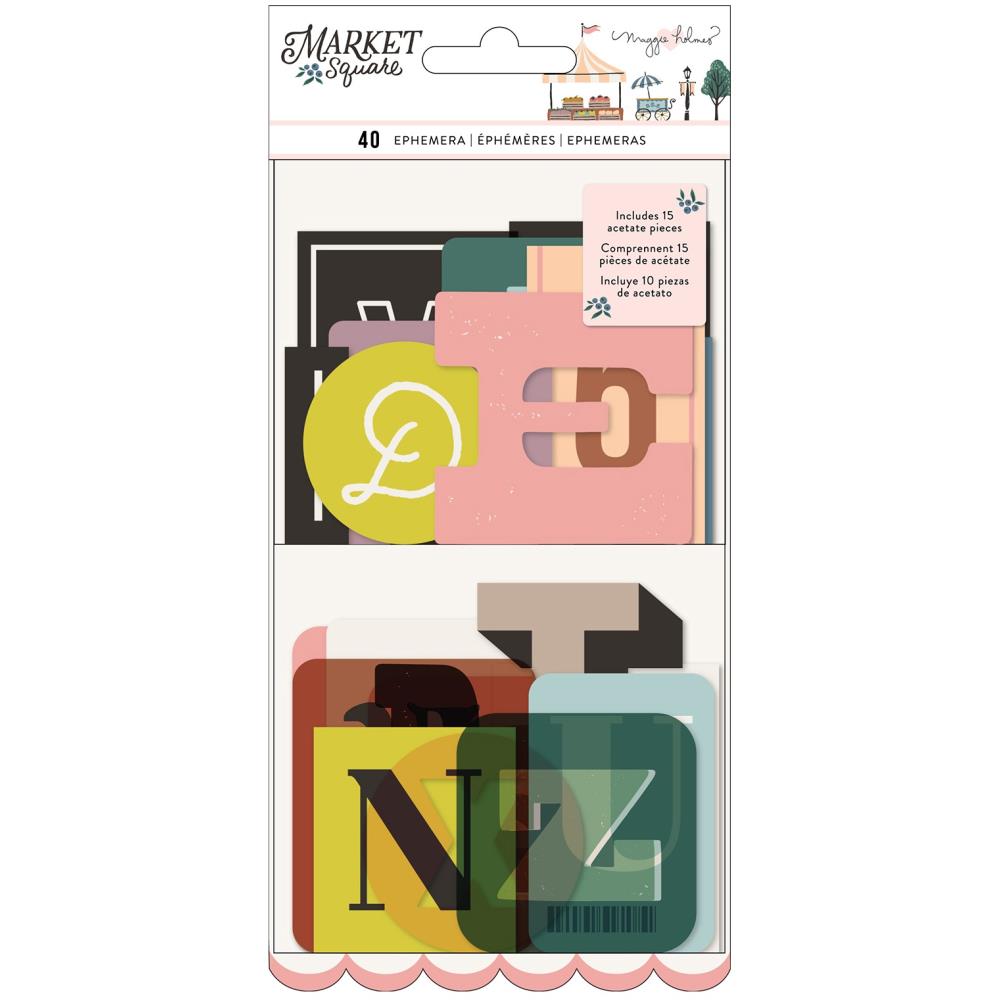 Maggie Holmes - Market Square - Alpha Ephemera Pack