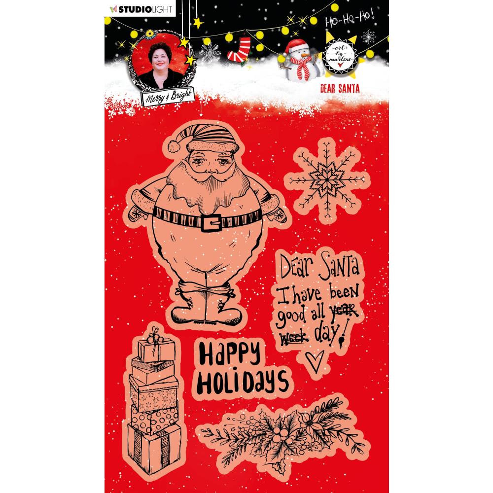 Studio Light - Art by Marlene - Merry & Bright - Dear Santa stamp set