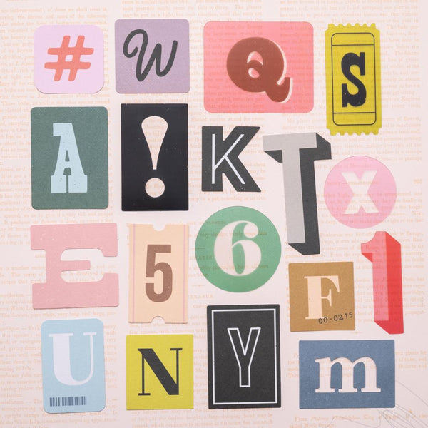 Maggie Holmes - Market Square - Alpha Ephemera Pack