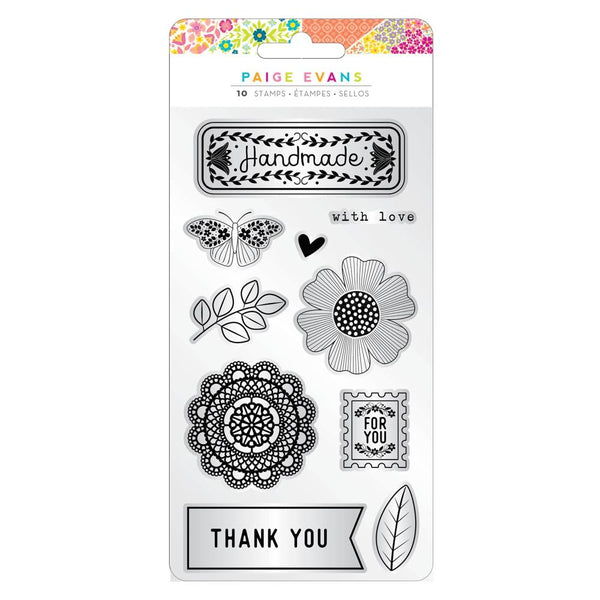 Paige Evans - Splendid - Clear Acrylic Stamp Set