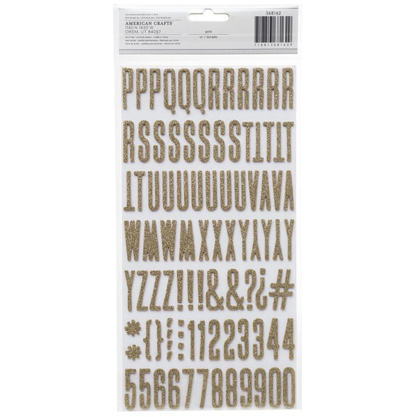 Shimelle - Fitzgerald - Gold Glitter Alpha Thickers