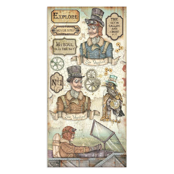 Stamperia - Sir Vagabond Aviator - Collectables Book