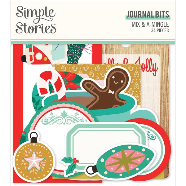 Simple Stories - Mix & A-Mingle - Journal Bits Ephemera