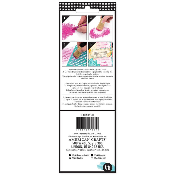 Vicki Boutin - Stencil Brush