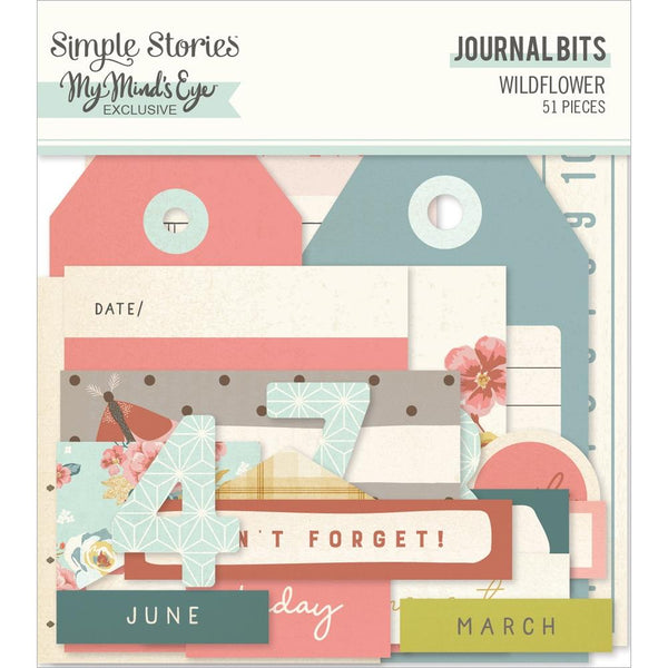 Simple Stories - Wildflower - Journal Bits