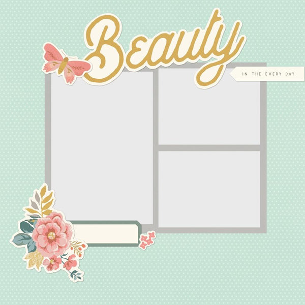 Simple Stories - Wildflower - Page Pieces