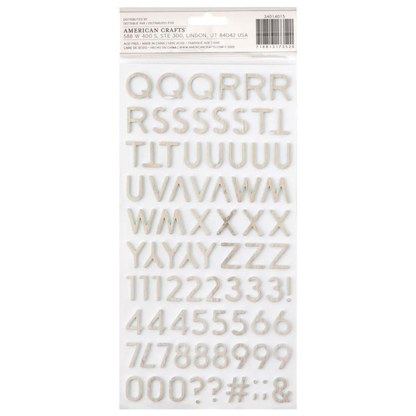 Crate Paper - Gingham Garden - Terrace Alpha Thickers