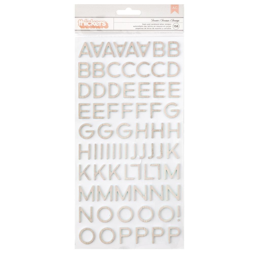 Crate Paper - Gingham Garden - Terrace Alpha Thickers