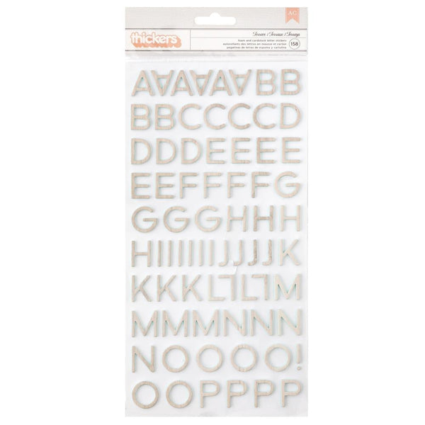 Crate Paper - Gingham Garden - Terrace Alpha Thickers