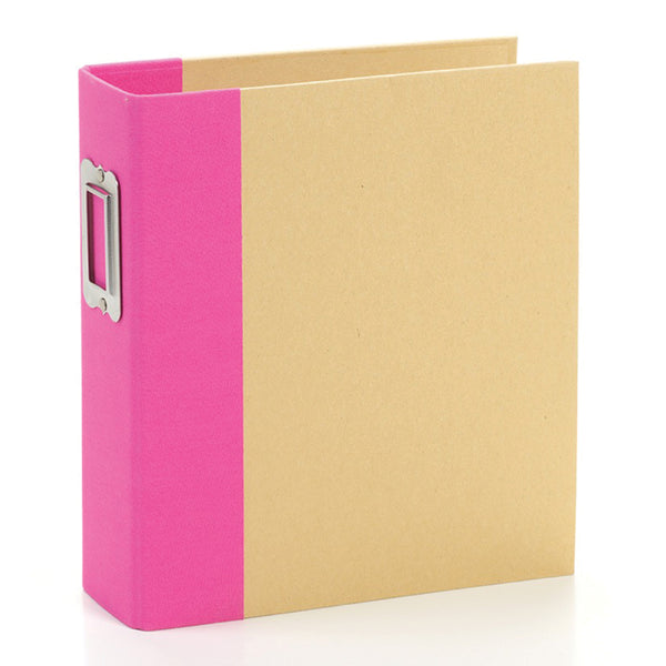 Simple Stories - 6 x 8 Snap Binder - Pink