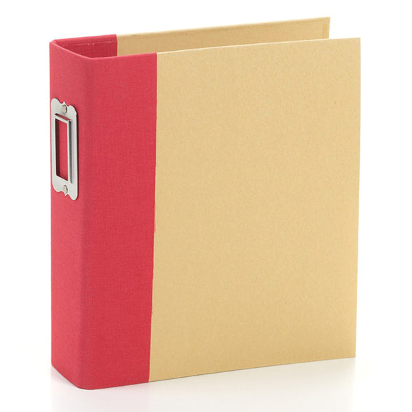 Simple Stories - 6 x 8 Snap Binder - Red