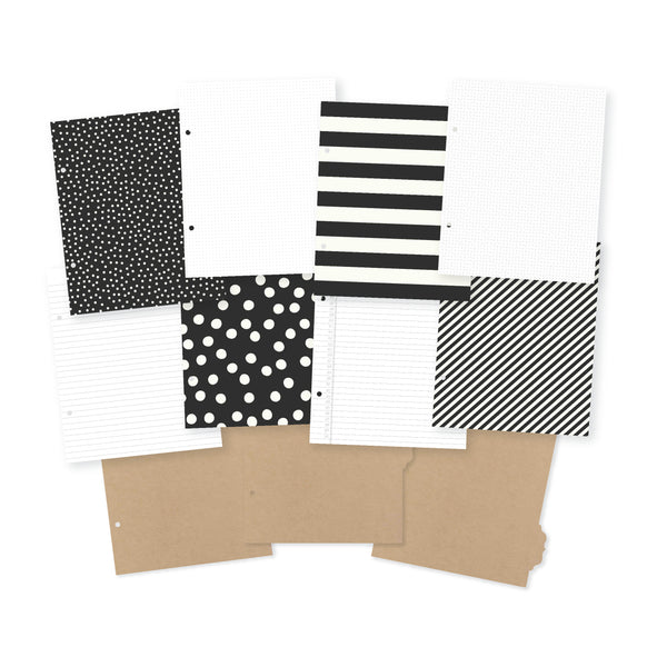 Simple Stories - 6 x 8 Sn@p Binder  - Black