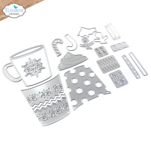Elizabeth Craft Designs - Warm Winter Mug die set