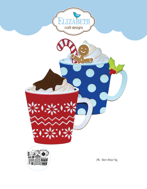 Elizabeth Craft Designs - Warm Winter Mug die set