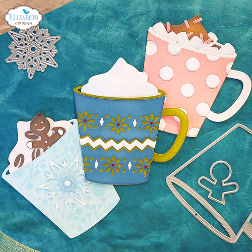 Elizabeth Craft Designs - Warm Winter Mug die set