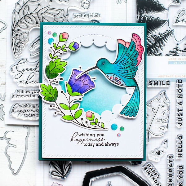 Pinkfresh Studio - Folk Hummingbird Die