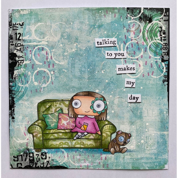 AALL & Create - Have a Seat - A6 clear stamp set #461