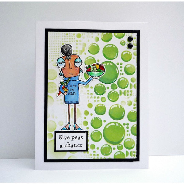 AALL & Create - Vegan Dee - A7 clear stamp set #788