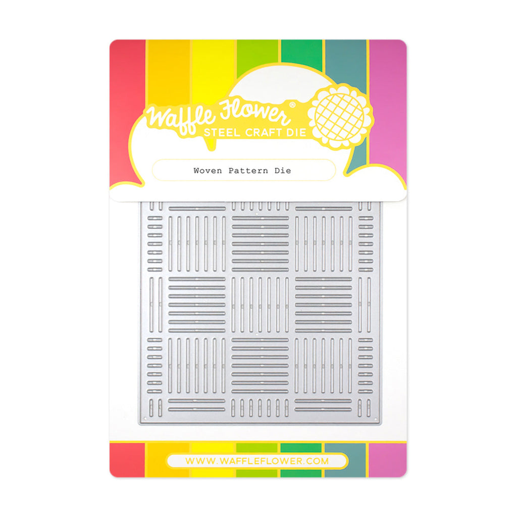 Waffle Flower - Woven Pattern Die