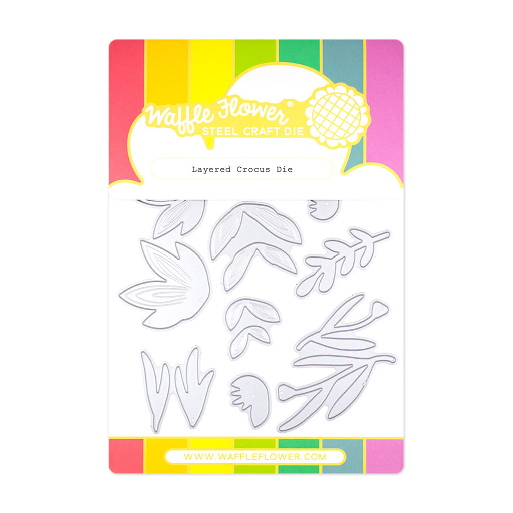 Waffle Flower - Layered Crocus die