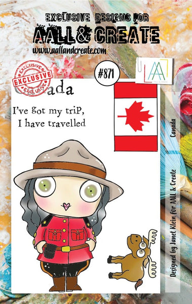 AALL & Create - Canada - A7 clear stamp set #871