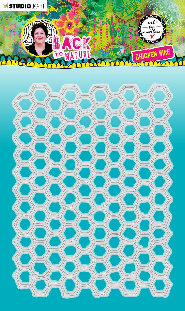 Studio Light - Art By Marlene - Back to Nature - Chicken Wire die