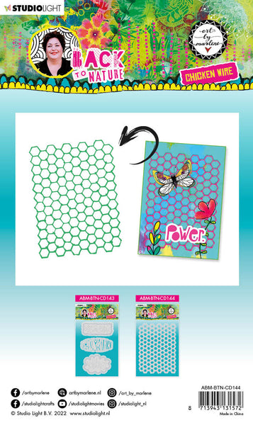 Studio Light - Art By Marlene - Back to Nature - Chicken Wire die