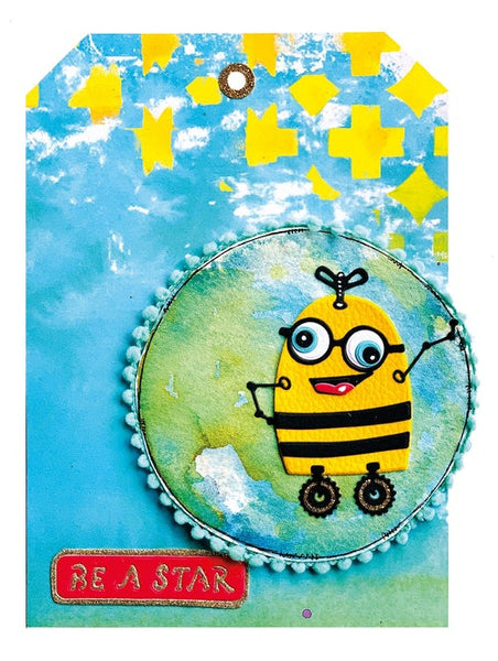 Studio Light - Art By Marlene - Out of This World - Robot Mix & Match die set