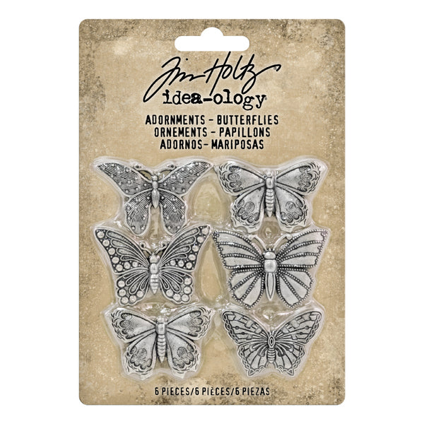 Tim Holtz - Idea-ology - Adronments - Butterflies