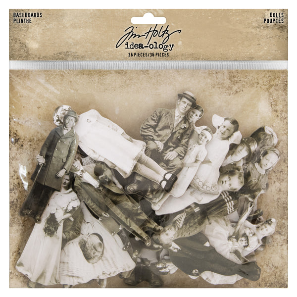 Tim Holtz - Idea-ology - Baseboard Dolls