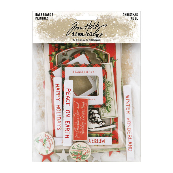 Tim Holtz - Idea-ology - Baseboards Christmas
