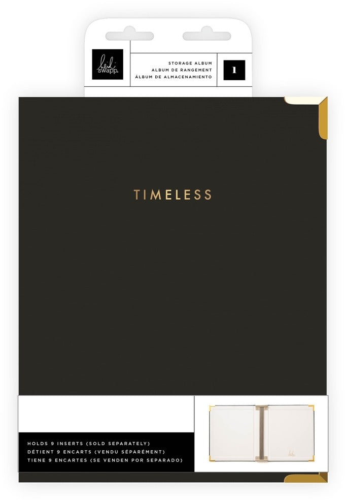 Heidi Swapp - Storyline Chapters - 8 x 10 Album - Black