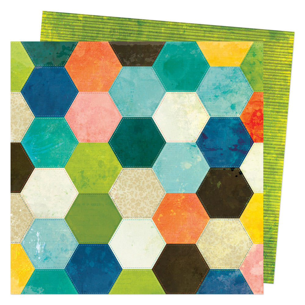Vicki Boutin - Fernwood - Patch Work pattern paper