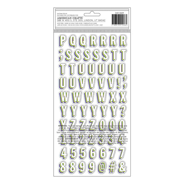 Vicki Boutin - Sweet Rush - Alphabet Thickers