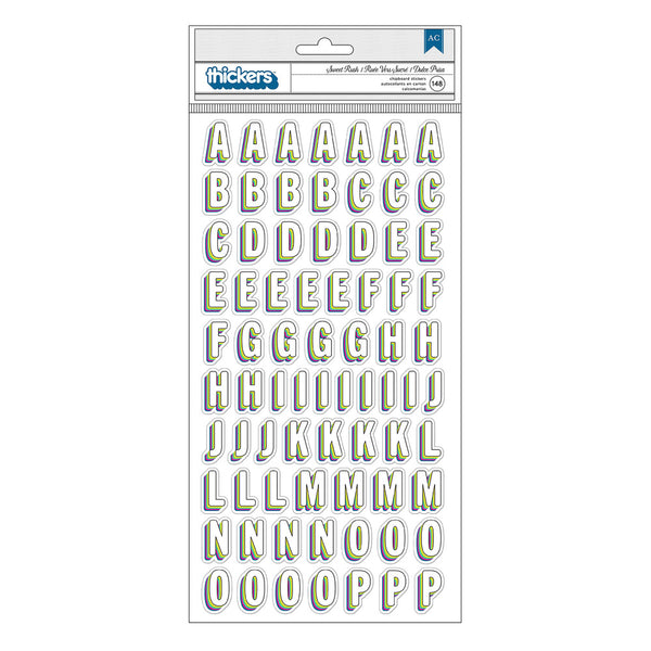 Vicki Boutin - Sweet Rush - Alphabet Thickers