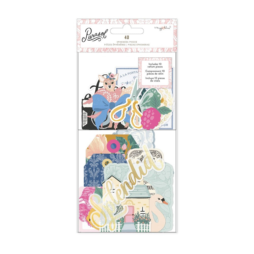 Maggie Holmes - Parasol - Icon Ephemera Pack