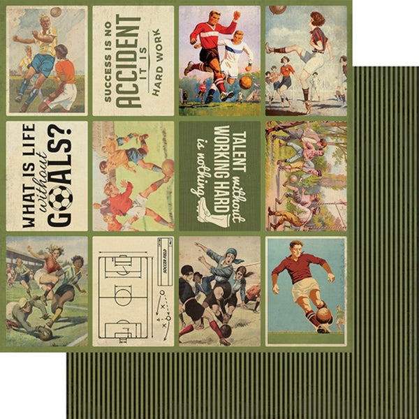 Authentique - All-Star - Soccer Paper Pack