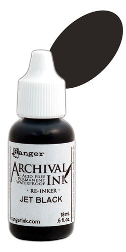 Ranger - Archival Ink - Jet Black REINKER