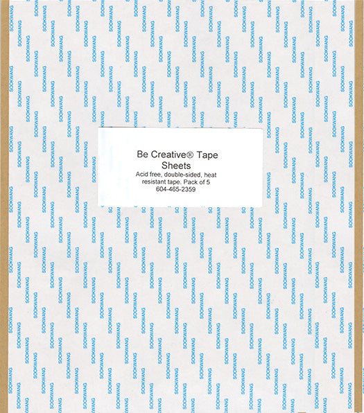 BE CREATIVE SHEETS, 5 PK (8X11)