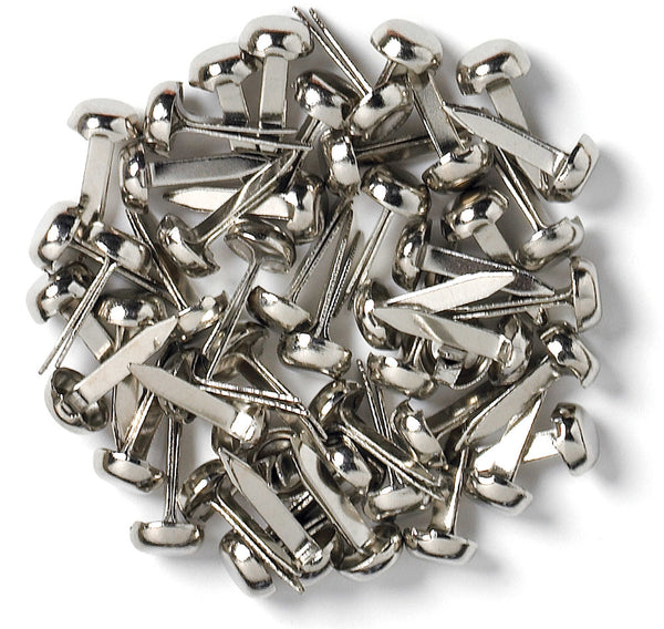 Doodlebug Design - Mini Brads - Silver