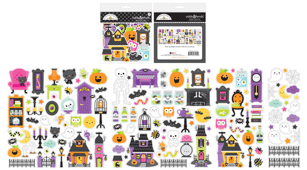 Doodlebug Design - Happy Haunting - Odds & Ends pack